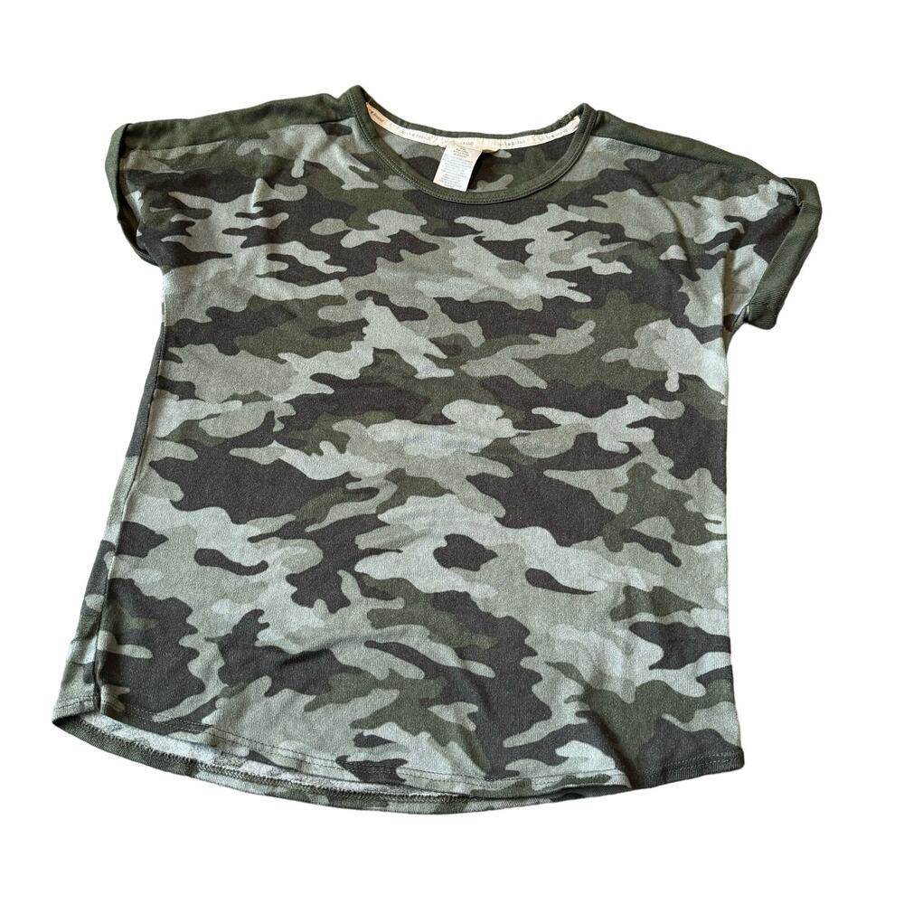 Lucky Brand Camo Short Sleeve Basic Tee- size S